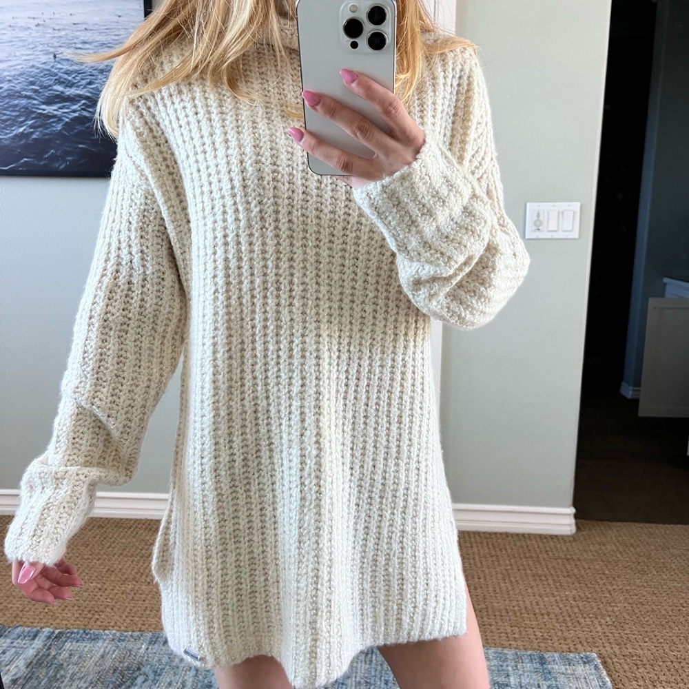 Cozy Cream Knit Sweater